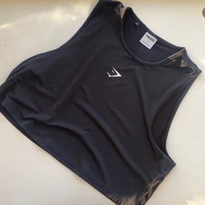 Black gym shark tank never worn